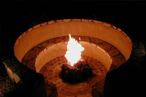 Firepits in Landscapes